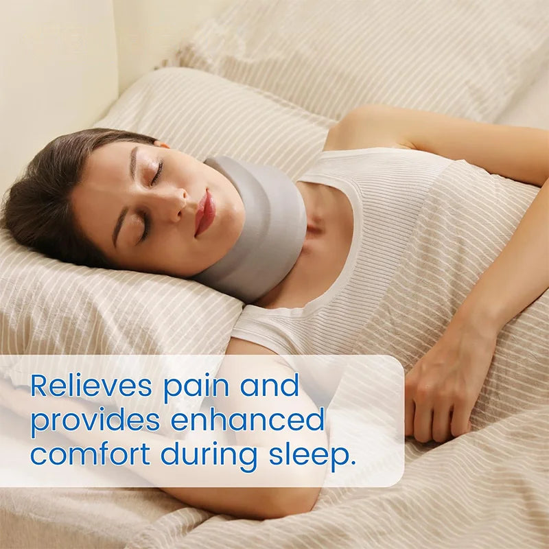 Adjustable Neck Brace – Cervical Support for Pain Relief & Posture Correction