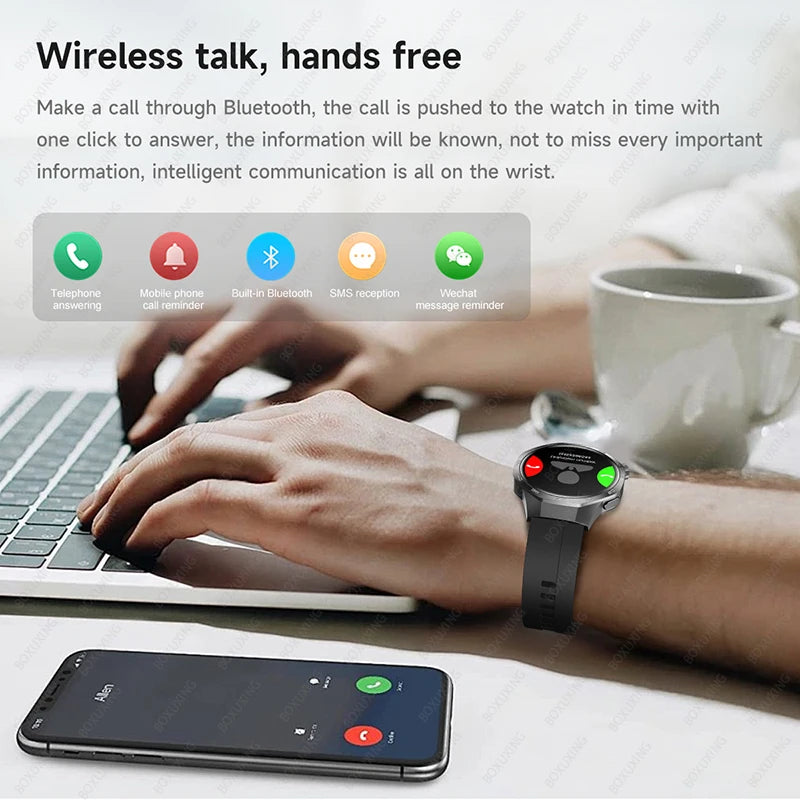 Watch 5 MAX 2025 – AMOLED Smartwatch with NFC, GPS, Bluetooth Call & Fitness Tracking