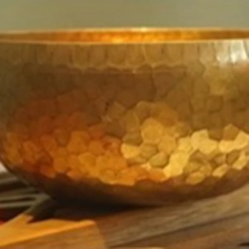 Copper Meditation Singing Bowl