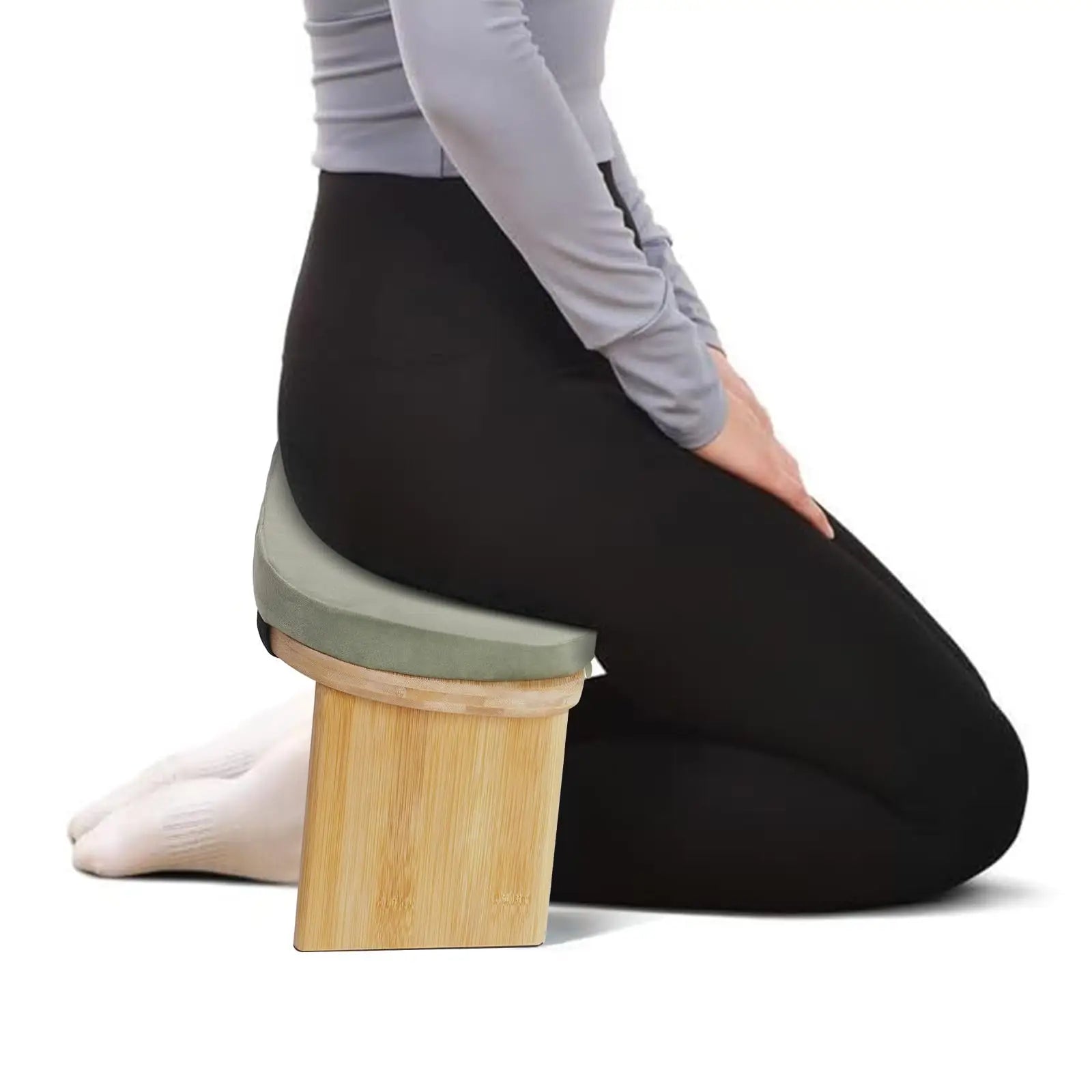 Folding Bamboo Meditation Bench