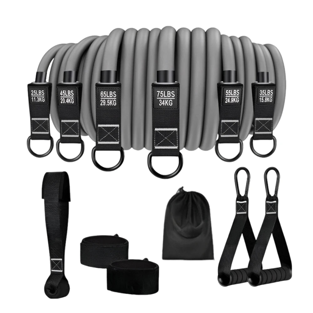 Resistance Bands Set – Heavy Duty Workout Bands with Handles