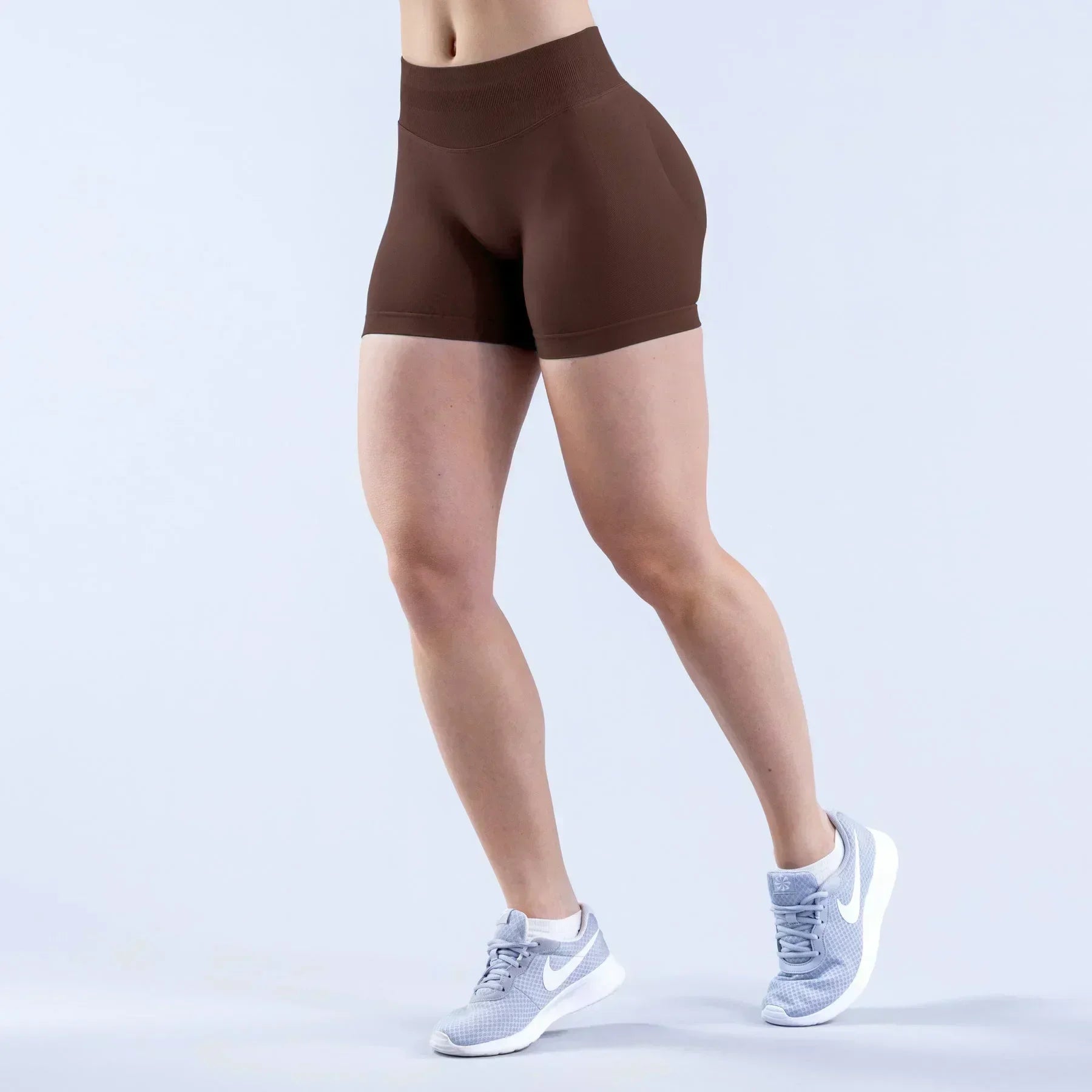 High-Waist Summer Yoga Shorts