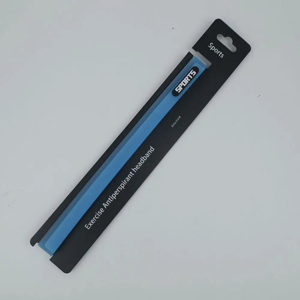 Candy Color Silicone Sports Headband – Non-Slip Sweatband