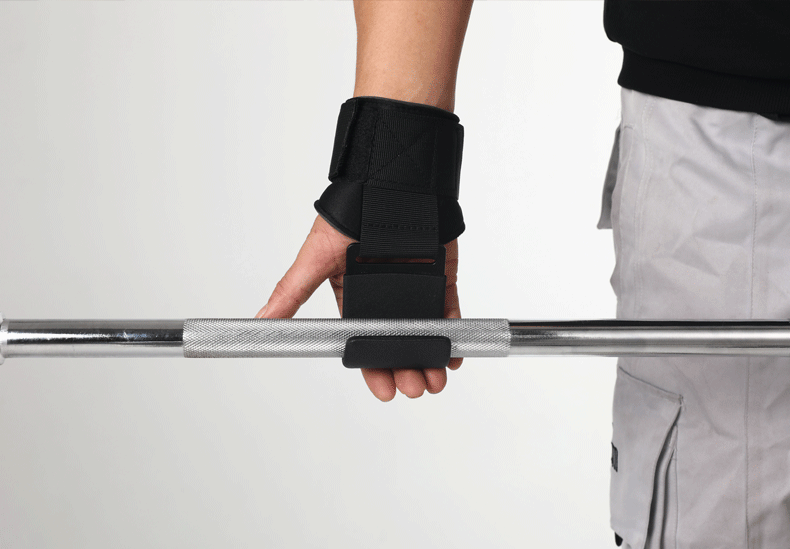 Weight Lifting Hook Grips with Wrist Wraps – Heavy Duty Gym Straps for Pull-Ups & Powerlifting