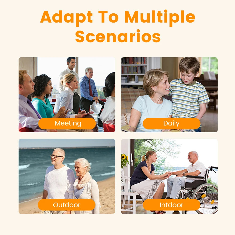 Wireless Rechargeable BTE Hearing Aid