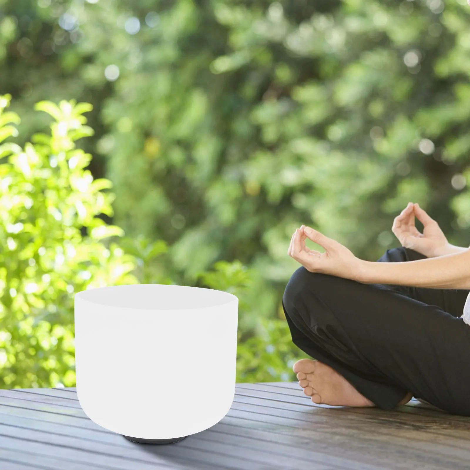 8-Inch Quartz Crystal Singing Bowl
