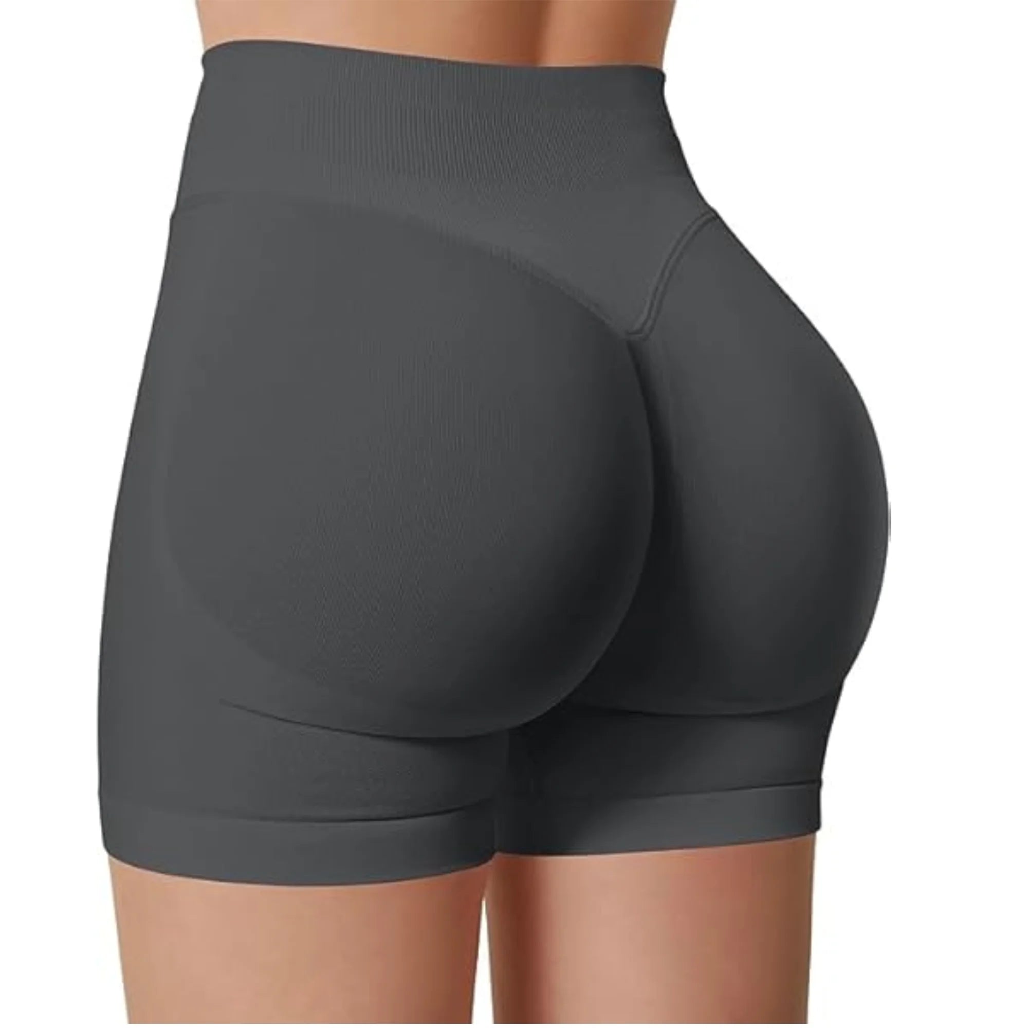 High-Waist Summer Yoga Shorts