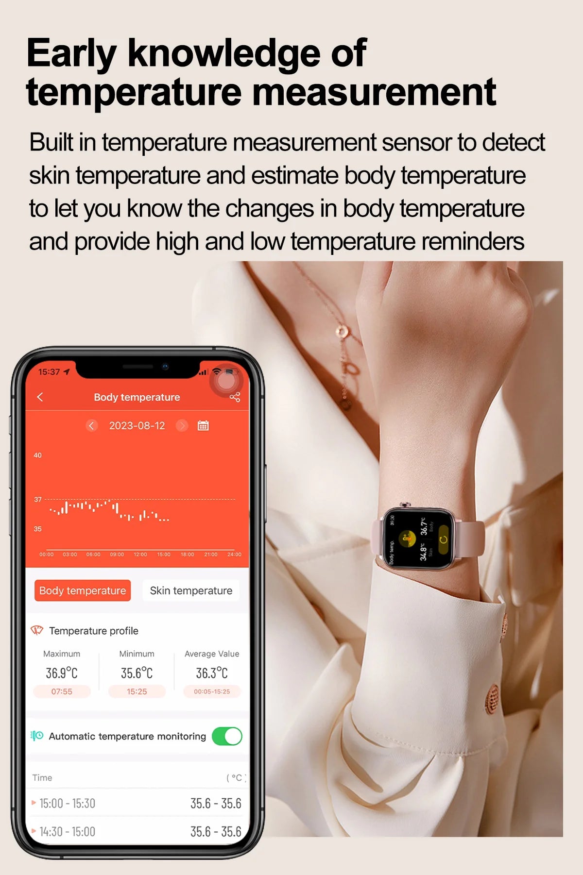 2025 ECG+PPG Smartwatch – Blood Pressure, Lipid & Uric Acid Monitor with Women’s Health Tracker