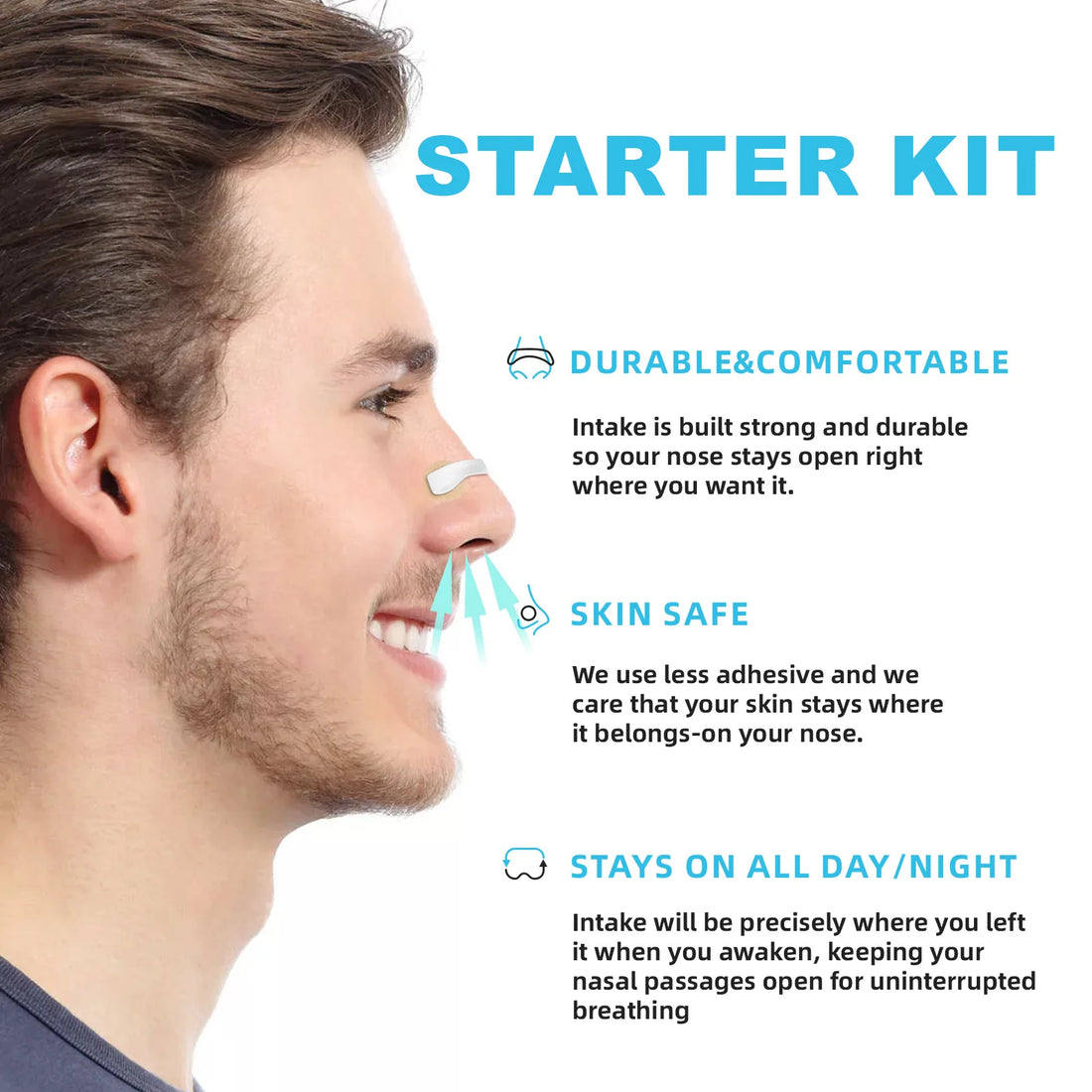 Nasal Breathing Dilator Kit (30 Days)