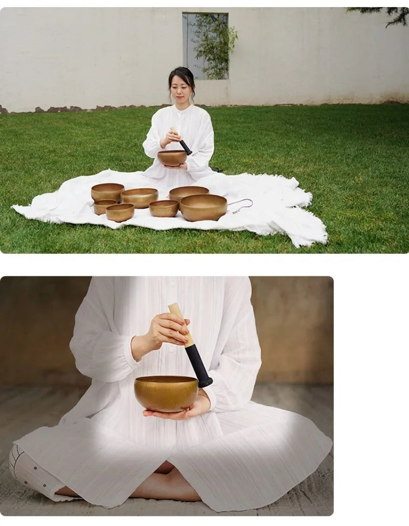 Copper Meditation Singing Bowl