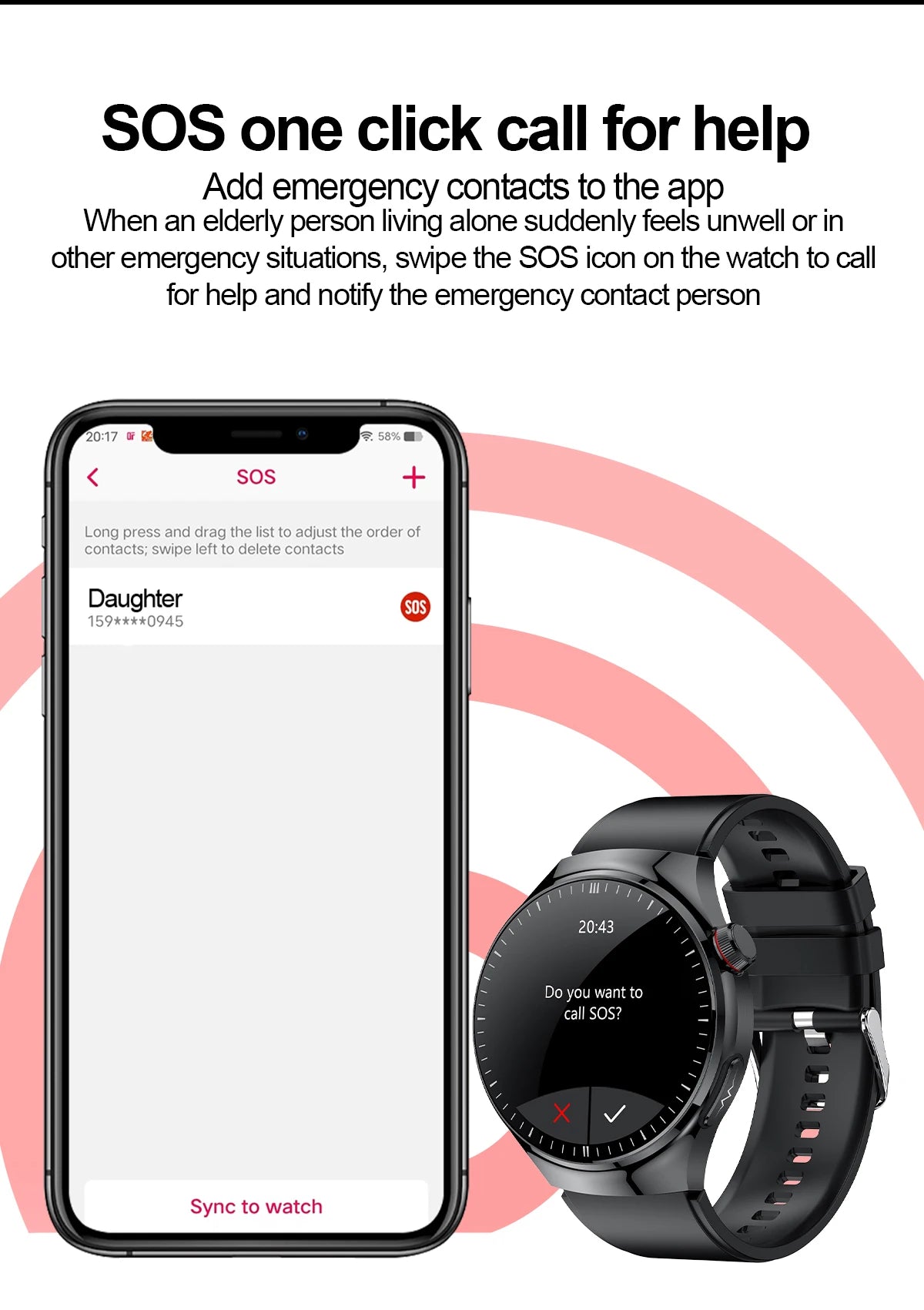 2025 Nursing-Grade Smartwatch – Blood Oxygen, Lipid, Uric Acid, ECG+PPG, Body Temp & Bluetooth Call