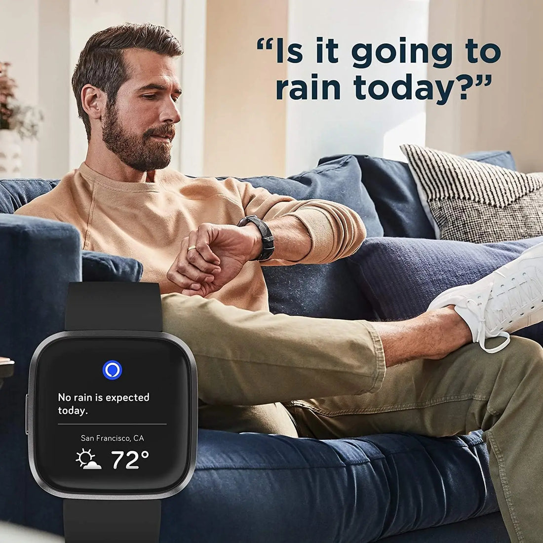 Fitbit Versa 2 – Health & Fitness Smartwatch with Alexa, Heart Rate & Sleep Tracking