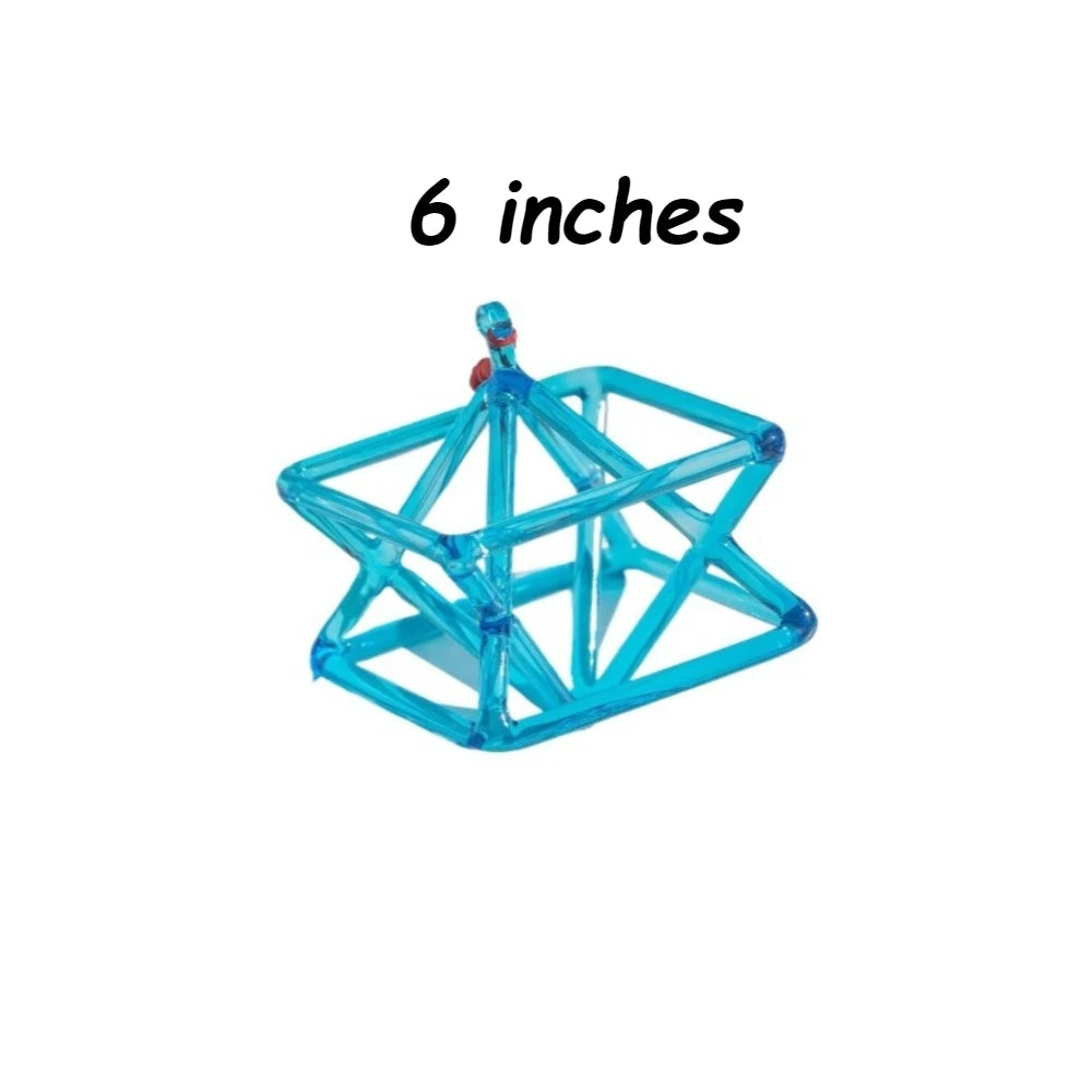Blue Crystal Pyramid Singing Bowl