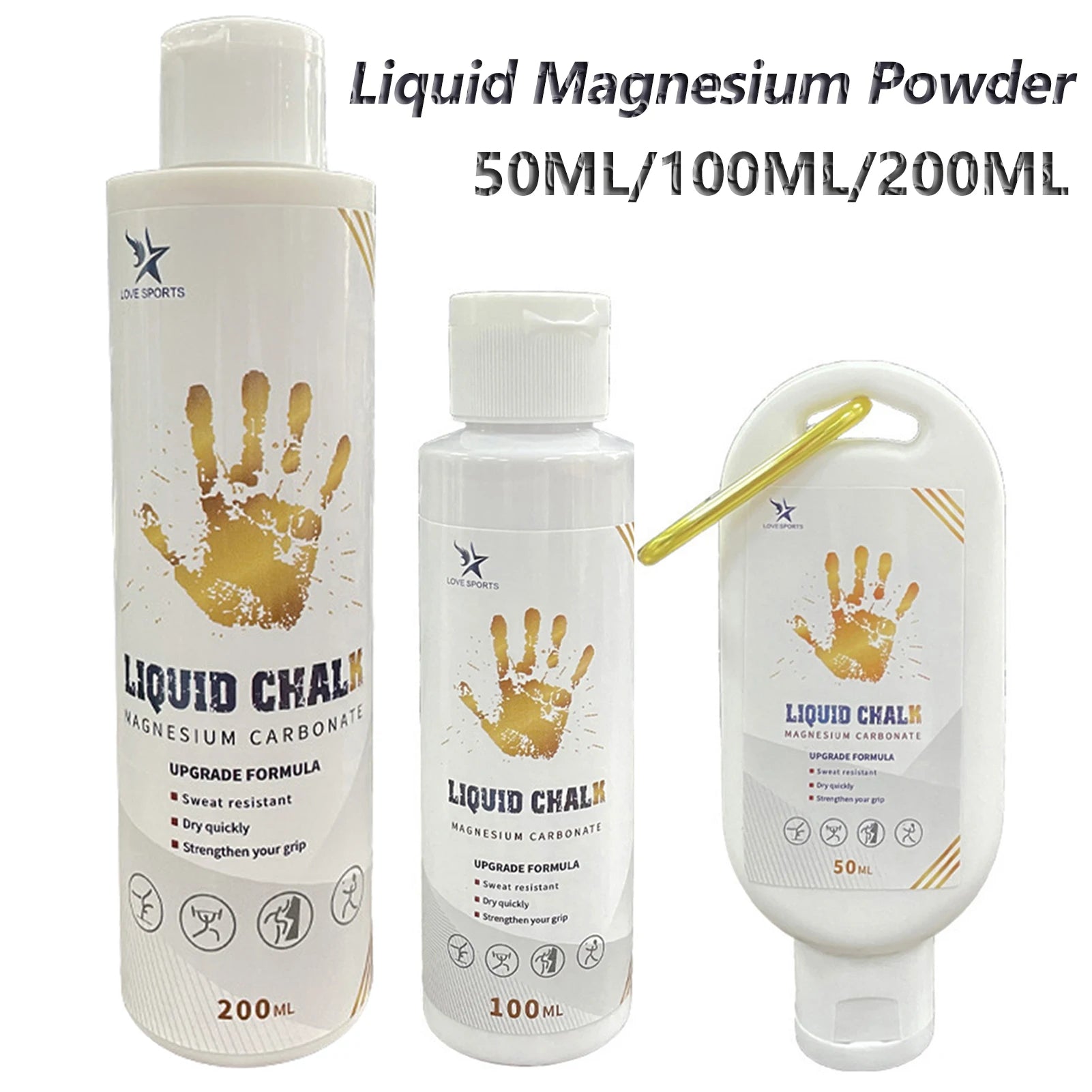 Liquid Magnesium Grip – Anti-Slip Chalk for Fitness & Climbing