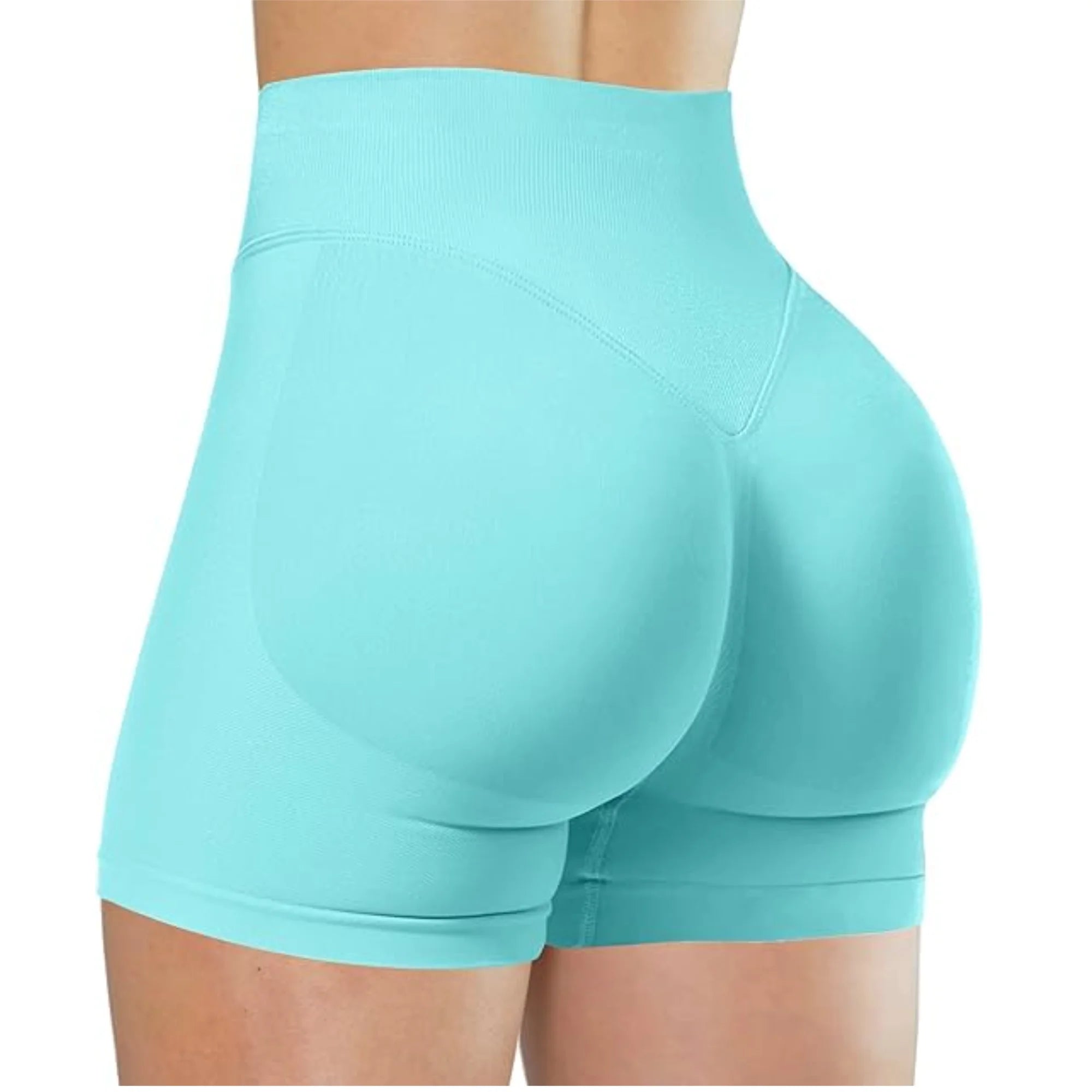 High-Waist Summer Yoga Shorts