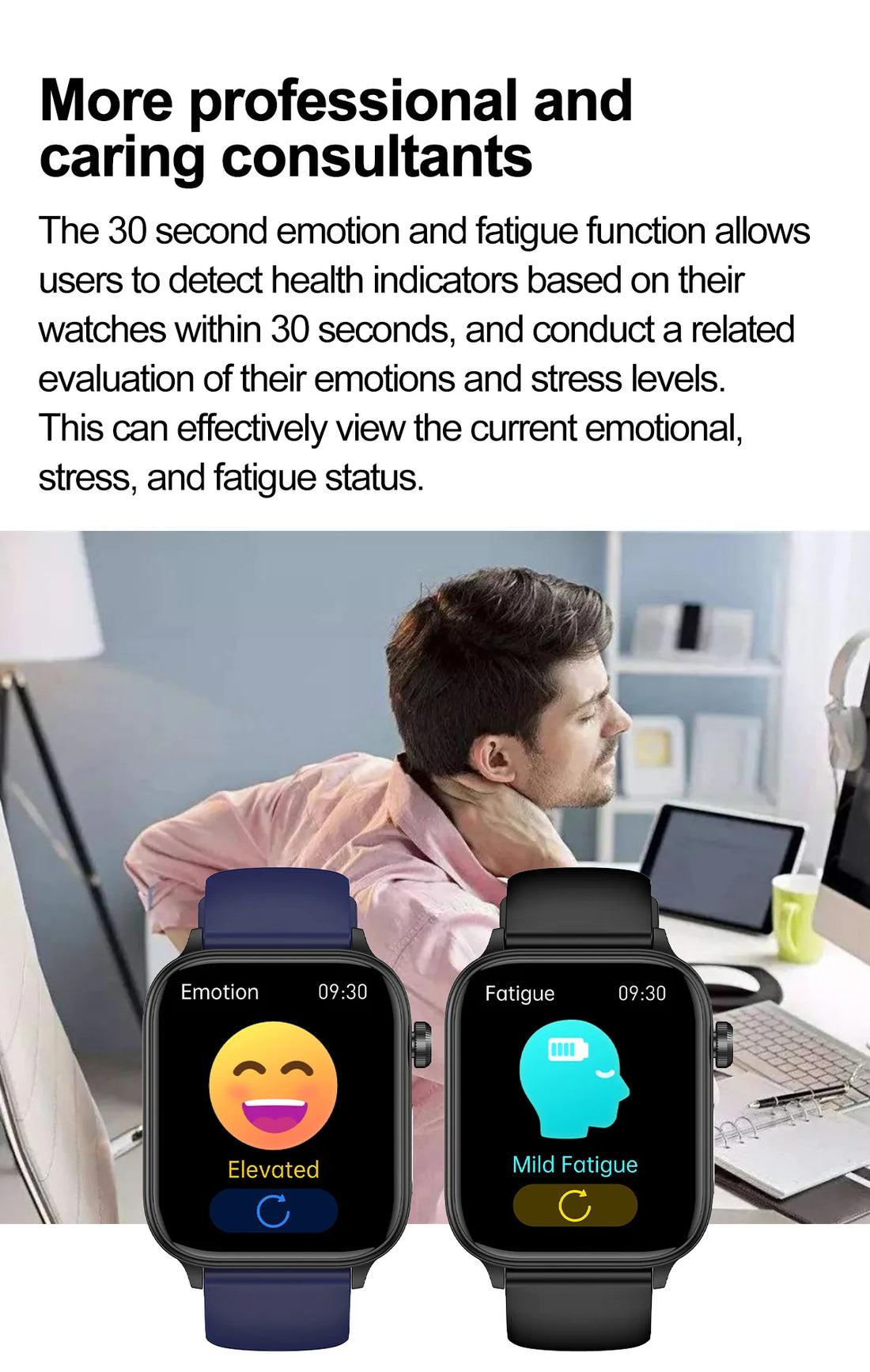 2025 ECG+PPG Smartwatch – Blood Pressure, Lipid & Uric Acid Monitor with Women’s Health Tracker