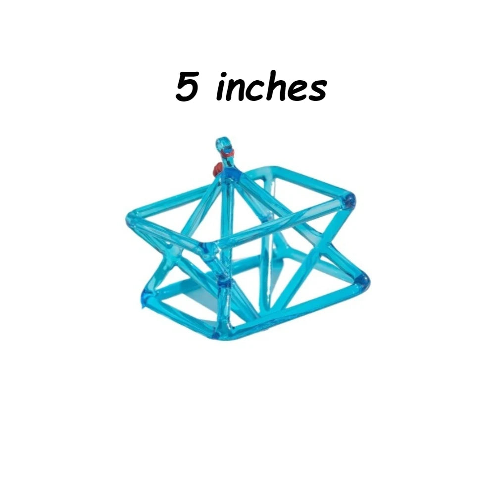 Blue Crystal Pyramid Singing Bowl