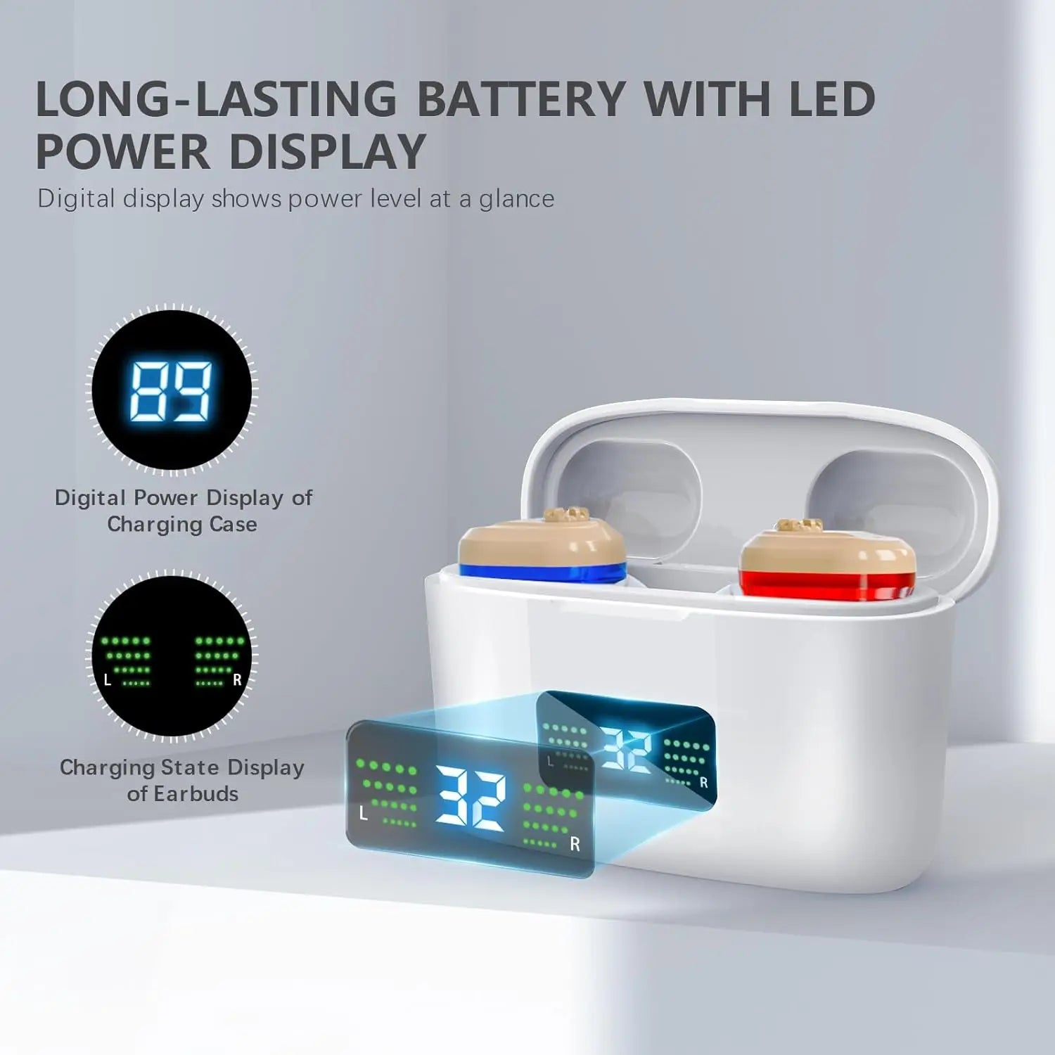 Wireless Mini Hearing Aid for Seniors