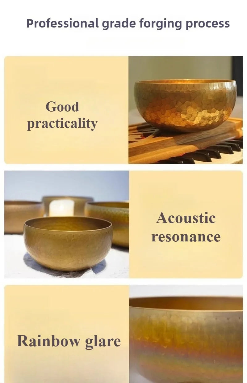 Copper Meditation Singing Bowl