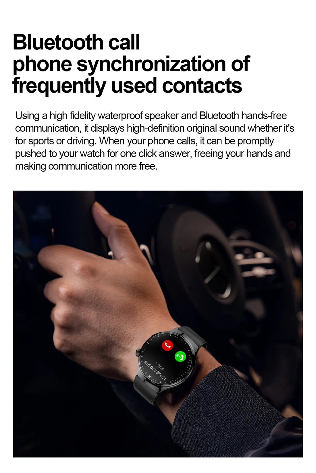 2025 Nursing-Grade Smartwatch – Blood Oxygen, Lipid, Uric Acid, ECG+PPG, Body Temp & Bluetooth Call