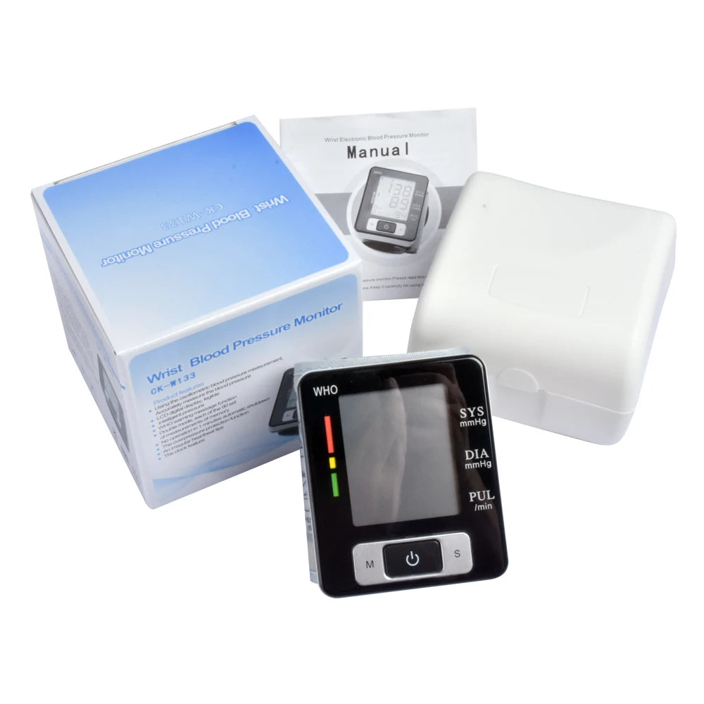 Digital Wrist Blood Pressure Monitor