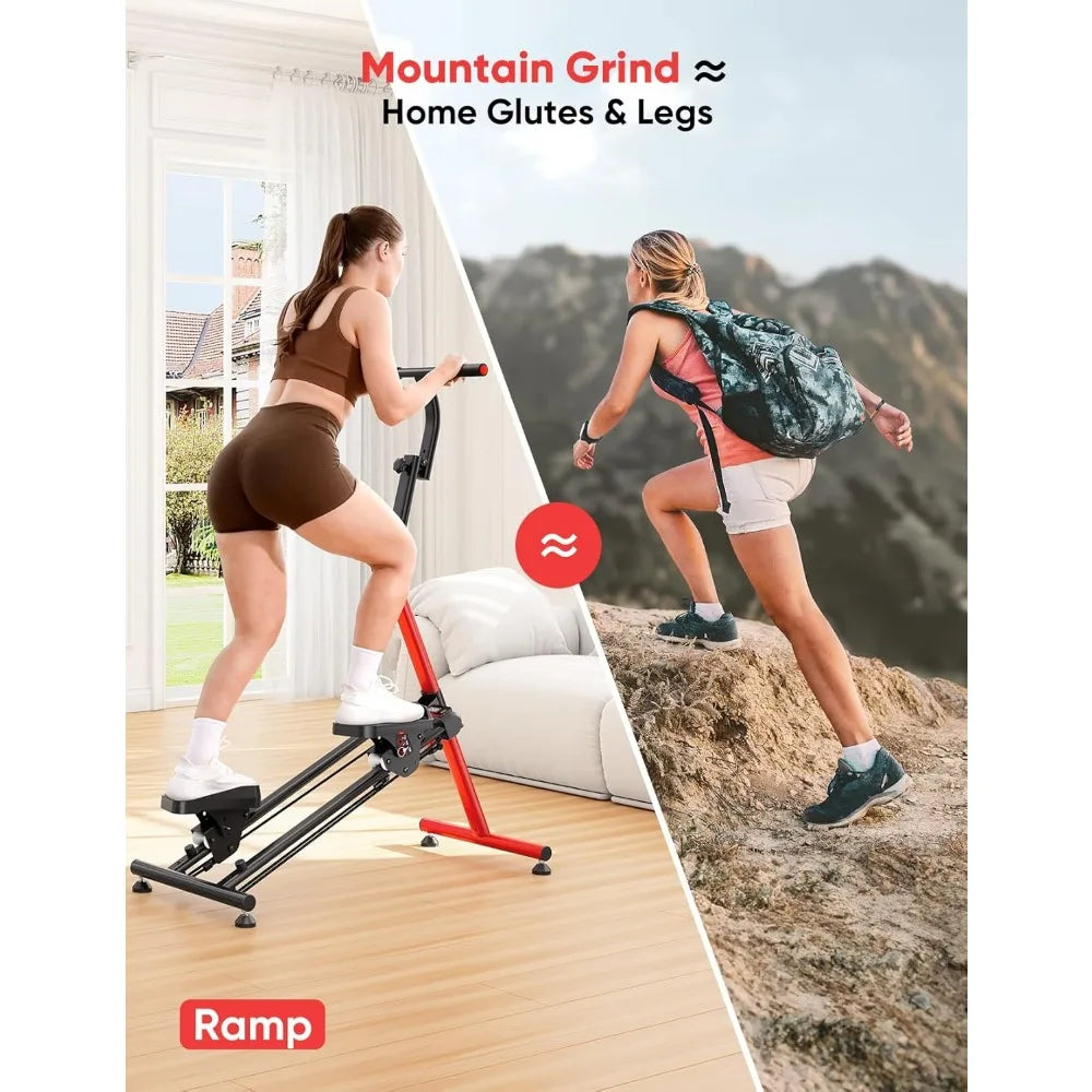 Home Fitness Stair Stepper – Adjustable & Ski Simulation Modes