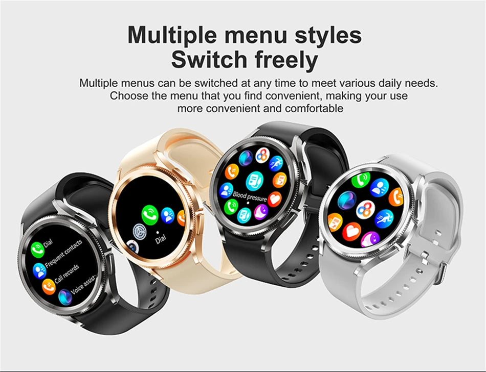 Watch 6 Classic Smartwatch – Bluetooth Call, GPS, Heart Rate & Fitness Tracker 2025