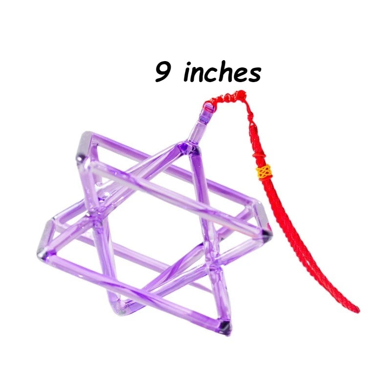 Blue Crystal Pyramid Singing Bowl