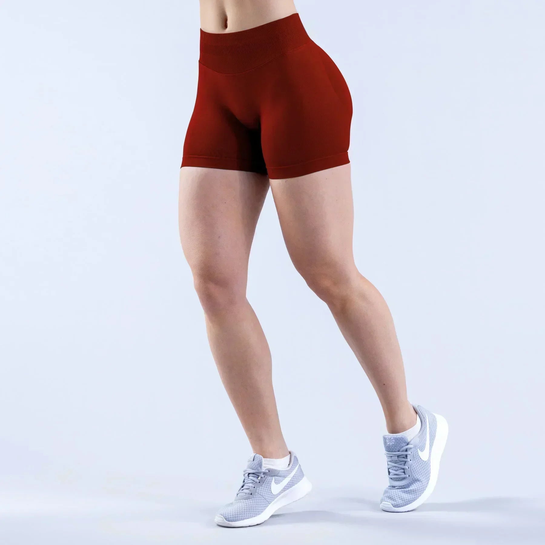 High-Waist Summer Yoga Shorts