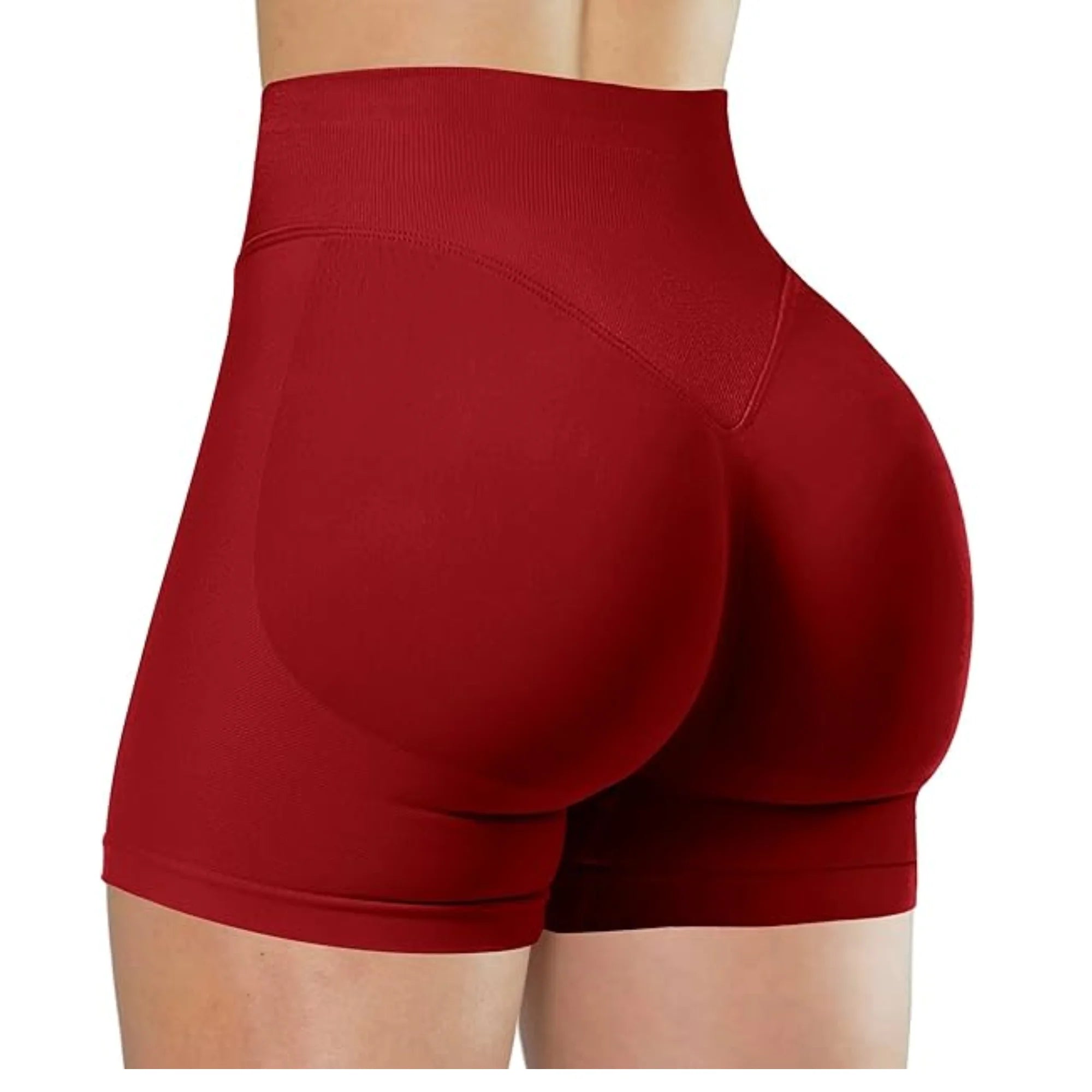 High-Waist Summer Yoga Shorts