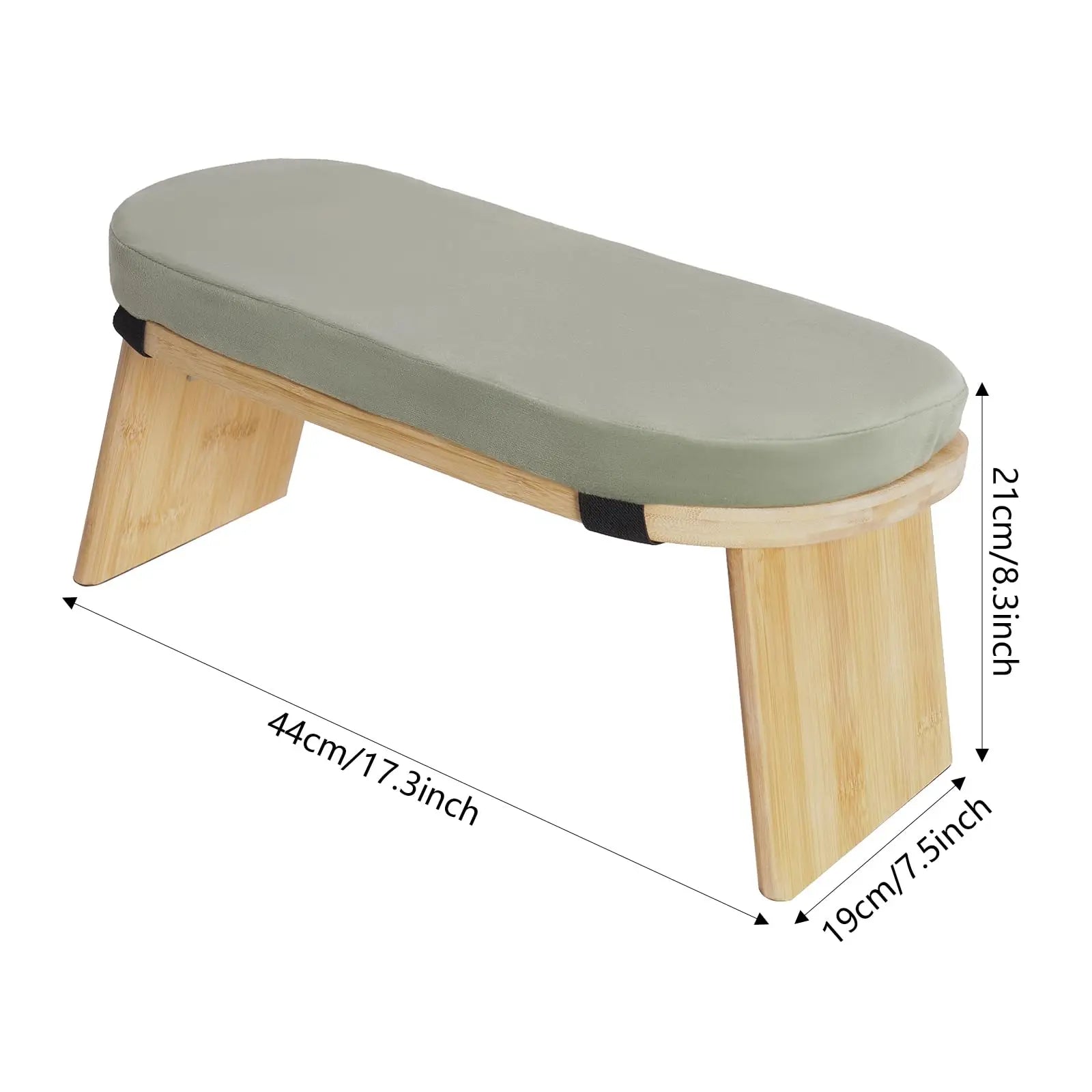 Folding Bamboo Meditation Bench