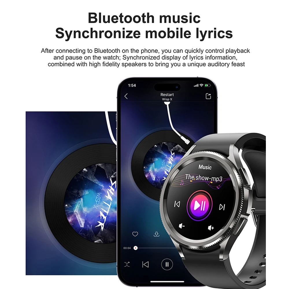 Watch 6 Classic Smartwatch – Bluetooth Call, GPS, Heart Rate & Fitness Tracker 2025