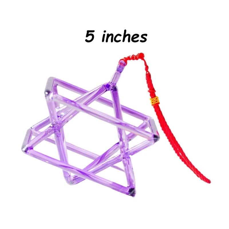 Blue Crystal Pyramid Singing Bowl