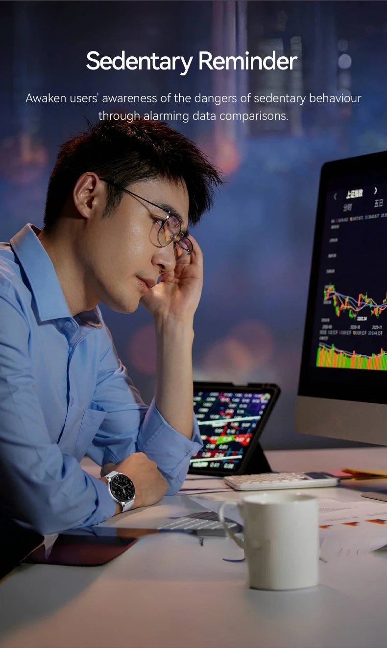 KESHUYOU Smartwatch – Full Touch Bluetooth Call, Fitness & Heart Rate Tracker