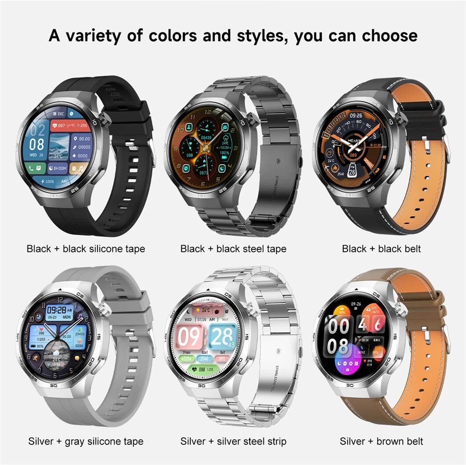 Watch 5 MAX 2025 – AMOLED Smartwatch with NFC, GPS, Bluetooth Call & Fitness Tracking