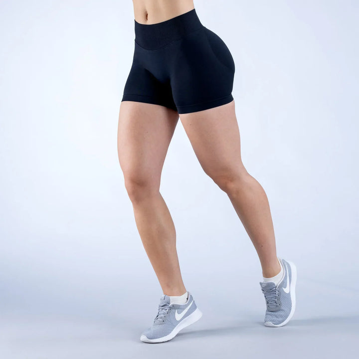 High-Waist Summer Yoga Shorts