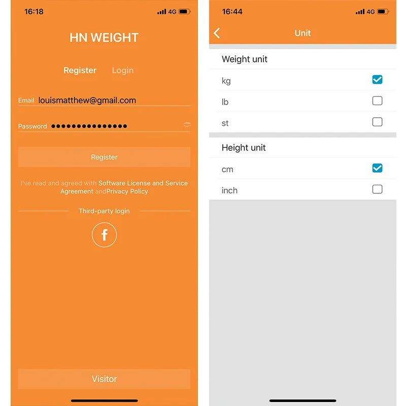 Bluetooth Smart Body Fat Scale