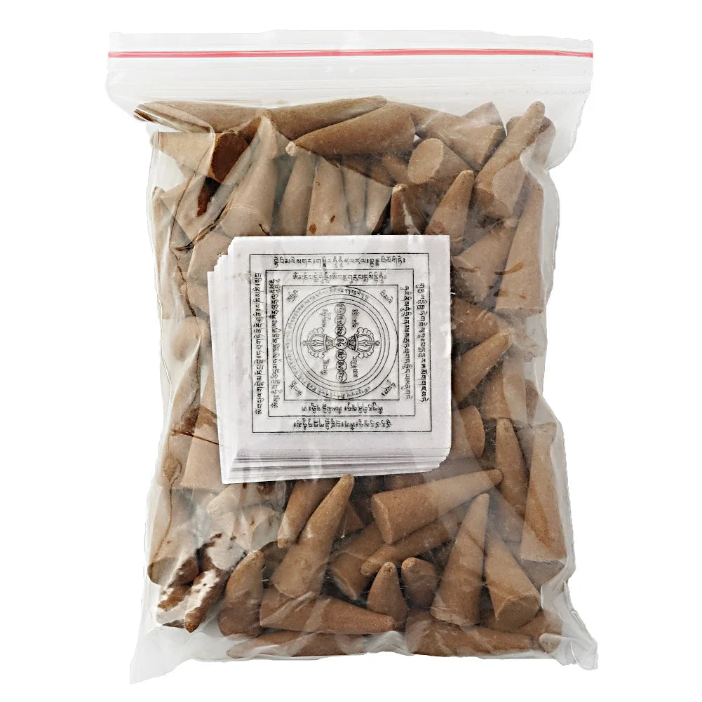 Tibetan Natural Incense Cones – Meditation & Buddha Offerings