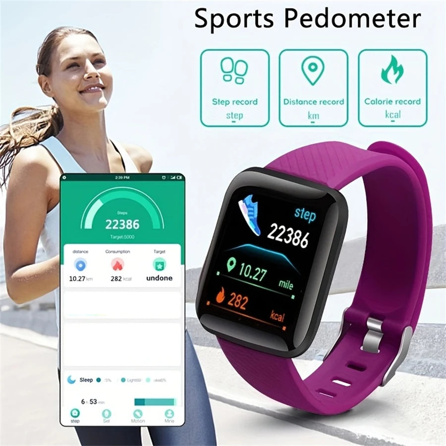 D13 Smartwatch – Bluetooth Fitness Tracker with Sleep & Music Control