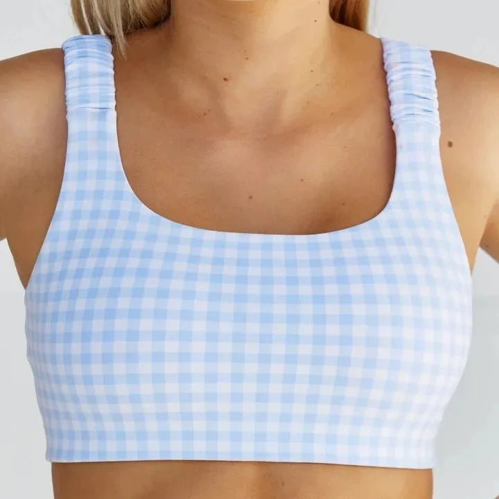 HANRAN Matching Workout Set – Sports Bra & Yoga Pants with Cups