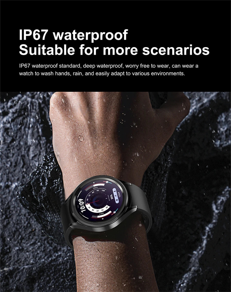 Watch 6 Classic Smartwatch – Bluetooth Call, GPS, Heart Rate & Fitness Tracker 2025