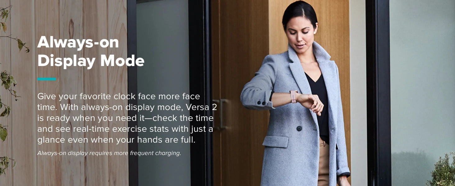 Fitbit Versa 2 – Health & Fitness Smartwatch with Alexa, Heart Rate & Sleep Tracking