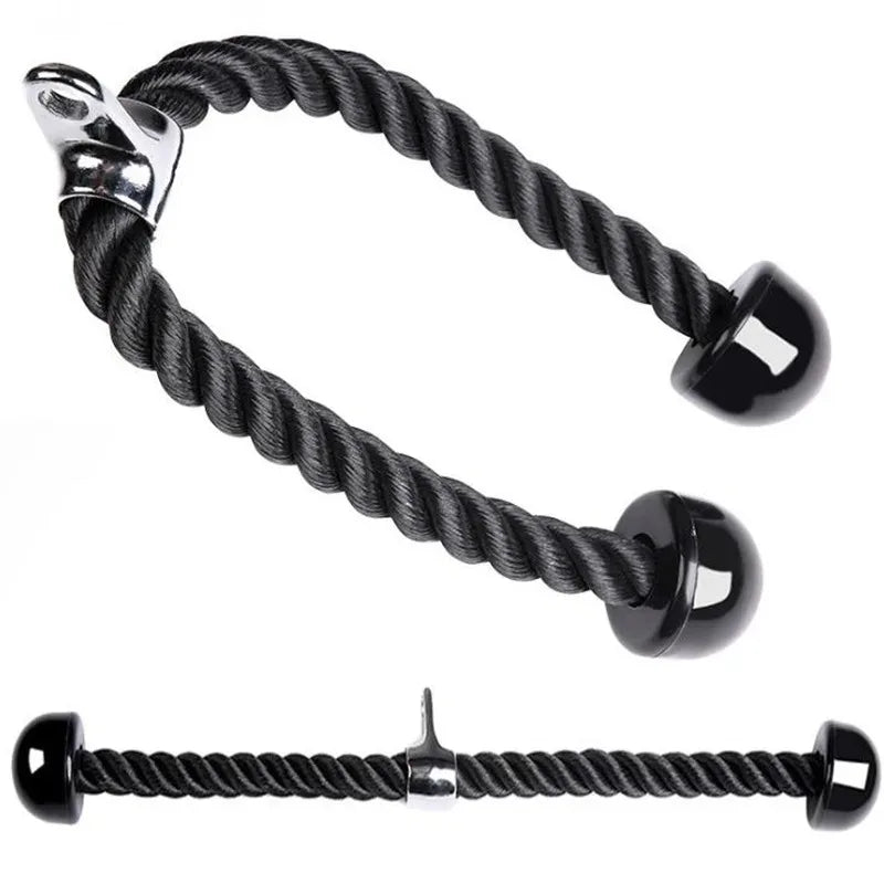 Tricep Pull Down Rope – Gym Cable Attachment for Strength Training