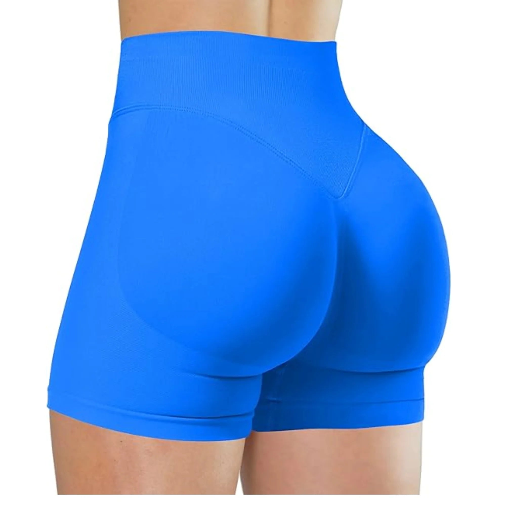 High-Waist Summer Yoga Shorts