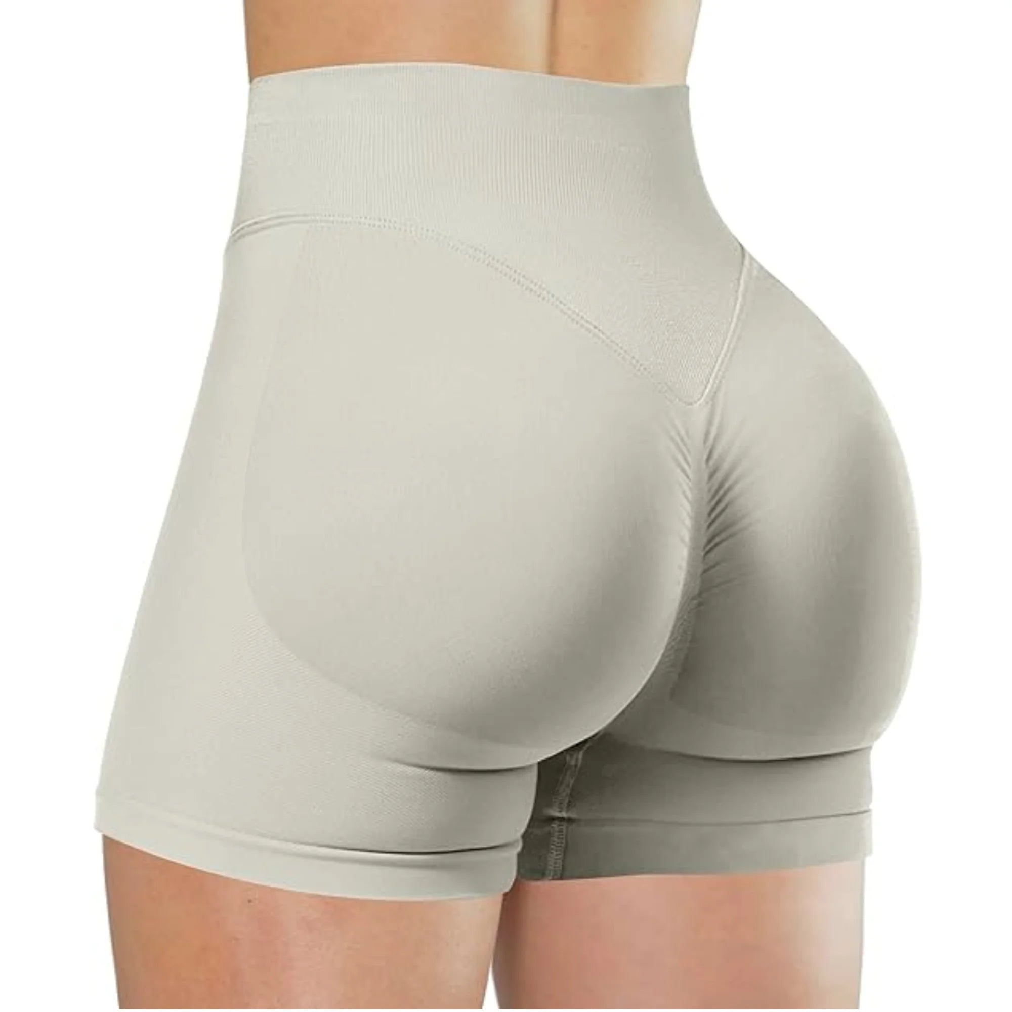 High-Waist Summer Yoga Shorts