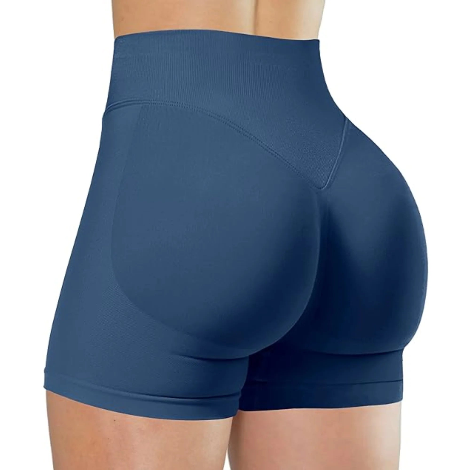 High-Waist Summer Yoga Shorts