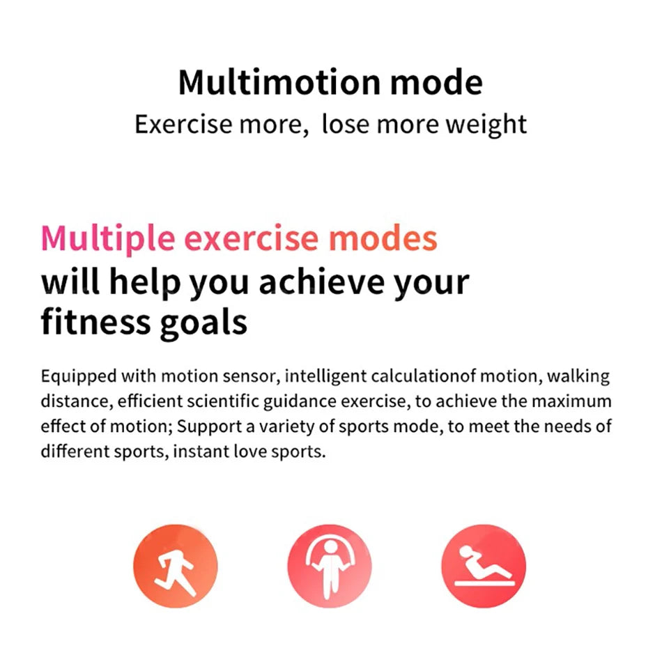 M6 Smartwatch – Fitness Bracelet with Heart Rate, Blood Pressure & Waterproof Design