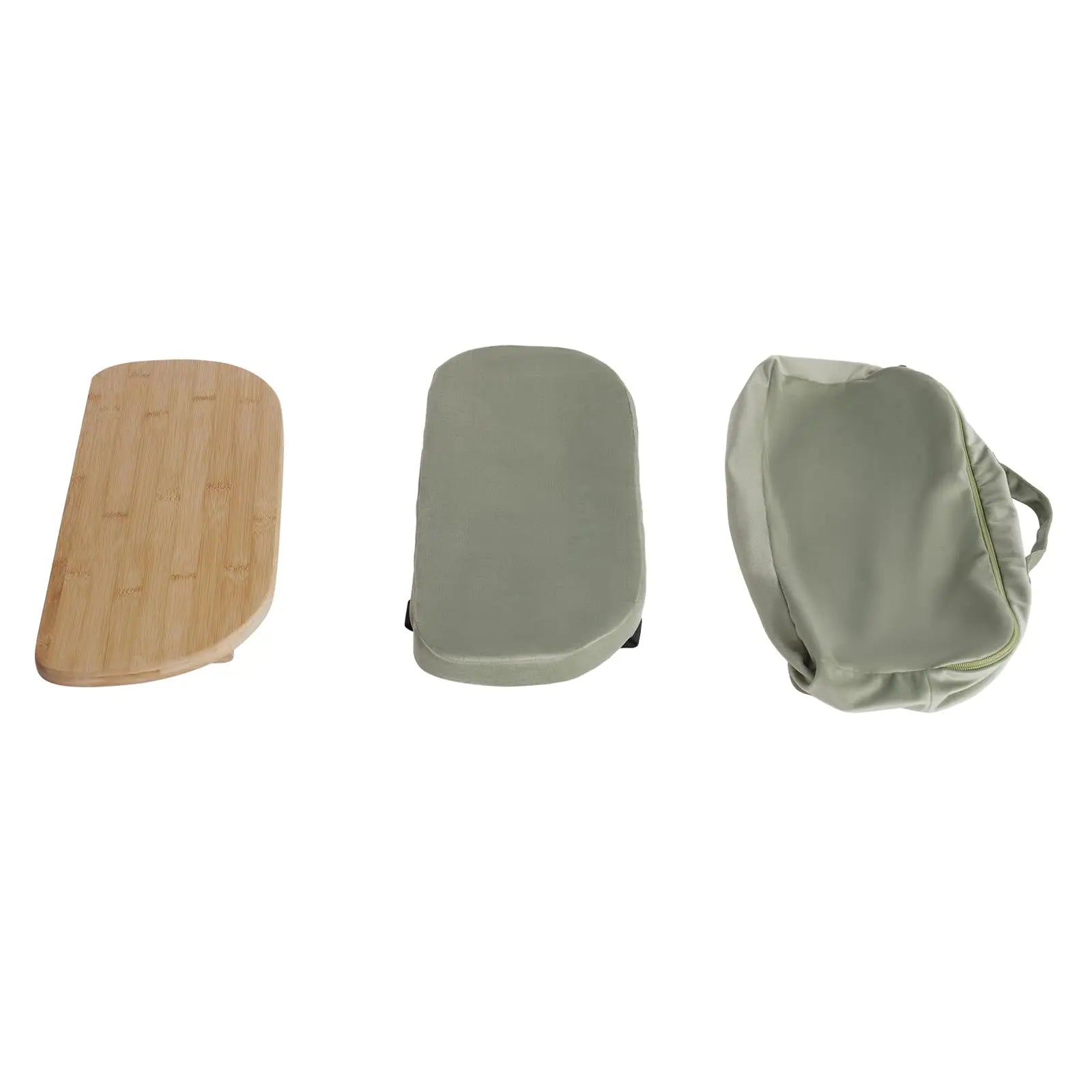 Folding Bamboo Meditation Bench