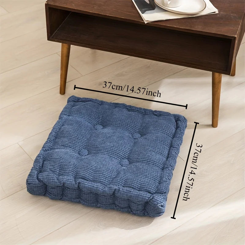 Tufted Corduroy Floor Cushion