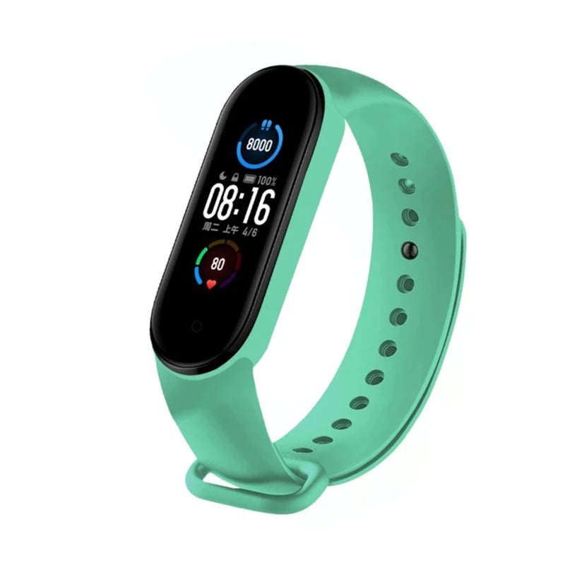 M6 Smartwatch – Fitness Bracelet with Heart Rate, Blood Pressure & Waterproof Design